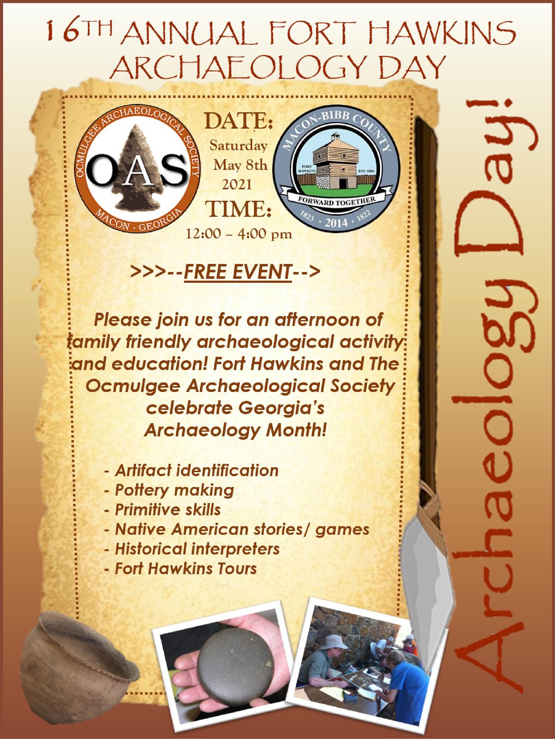 May is Georgia Archaeology Month!